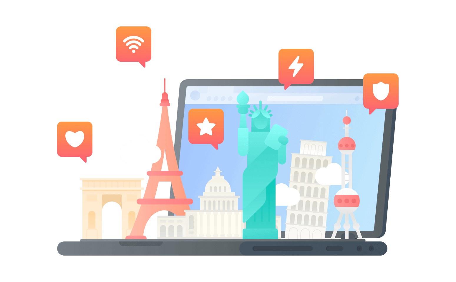 在荷属安的列斯群岛连接到中国的软件 - 翻回VPN
